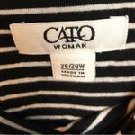 Cato , 26/28 sleeveless sundress by directional stripes two plates Photo 5