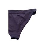 ANDIE NWT Swim The Banded Cheeky Bikini Bottom High Leg Cut M Navy Blue #3698 Photo 9