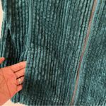 Woolrich  | Green Corduroy Full Zip Vest Sz L Photo 2