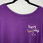 Happy Howlidays Dog Novelty Sweatshirt Purple Size undefined Photo 6