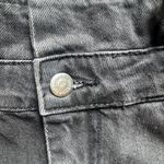 Topshop Women's  Black Denim shorts Sz 4 Photo 2