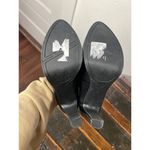 Nine West Platform Heeled Black Leather Loafer 9.5 Photo 6