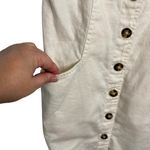 Madewell Linen Cotton Puff Sleeve Mini Dress Photo 7