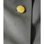 Brooks Brothers  Loro Piana Two-Button Wool Blazer  Black Navy 10  $598 NWT Flaws Photo 9