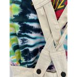 Sandrine Rose Reworked Cream Denim Overalls size Small White Photo 11