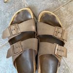 Birkenstock Brown Double Strap Sandals Photo 0