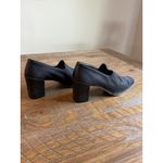 Donald Pliner Donald J Pliner Corin Women Black Silver Heel Square‎ Toe Pump Nylon Size 8.5 Photo 5