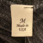 Francesca's Gray & Black Striped Long Sleeve Dress Photo 5