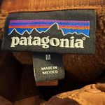 Patagonia Women's Re-tool Quarter Snap Brown & Pink Pullover Fleece Sweatshirt M Photo 3