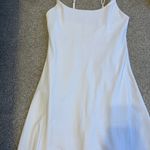 Abercrombie & Fitch White Athletic Dress Photo 1