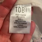 Tobi  Blush Lace Overlay Sleeveless Plunging Neckline Mini Dress, NWT Photo 6