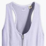 Levi's NWT Levi’s Rydon Cutout Romper Cotton/Hemp, Size Large in Dusty Persian Photo 6