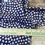 Osei Duro Drop Waist Mature Dress in Weekly Rhythm Size Small Blue Photo 5