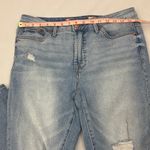 Seven7 Distressed Straight leg Blue Jeans woman’s size 8 Photo 3