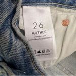 Mother The Insider Frayed Ankle Jeans I Confess Blue Size 26 Photo 8