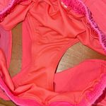 Lululemon Womens Drawstring Flat Front Running Athletic Shorts Coral Pink Size 6 Photo 5