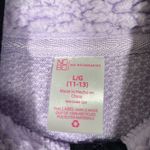 No Boundaries  Fuzy Purple Sherpa Pull Over Quarter Zip Size Large 11-13 Juniors Photo 3