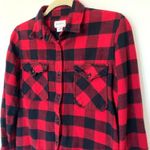 Woolrich  Red Buffalo Check Flannel Archive Pattern Long Sleeve Button Up Shirt M Photo 11