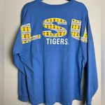 Boxercraft  Women Size Large Long Sleeve LSU Tigers Blue Shirts‎ Photo 6