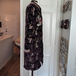 Boston Proper Heavily embroidered velvet long jacket Photo 11