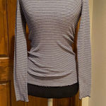 Scotch & Soda ❤️  Striped Long Sleeve Tee with buttons on shoulder Photo 0