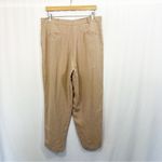 Poetry  Linen Lagenlook Pleated High Rise Barrel Lantern Leg Pants Photo 3