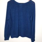 Disney  Parks Mickey Mouse Blue Sheer Sweatshirt Photo 1