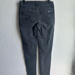 Seven7 🖤 Black Dark Gray Classic Skinny Jeans Photo 3