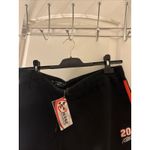 Chase Authentics Vintage Tony Stewart #20  NASCAR Shorts Black Orange Womens L Photo 2