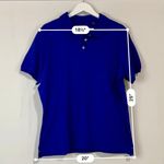 Polo Ultra Club Women’s Platinum Button Short Sleeve University Blue NWT Photo 6
