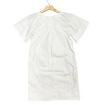 Madewell V-Neck Mini Shirtdress Eyelet White NP093 size XXS NWT Photo 5