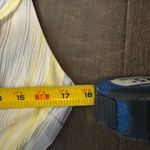 LC Lauren Conrad Size M Tan Pretty Pastel Pink Yellow Blue Sundress Ruffly Fairy Photo 10