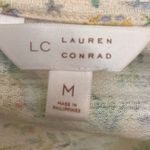 LC Lauren Conrad  women’s pineapple print lace top size M Photo 6