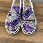 Vans  Slip On Tie Dye New Age Purple Skateboarding Festival Shoes Photo 3