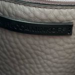 Rebecca Minkoff  Grey Pebbled Leather Shoulder‎ Bag Silver Hardware Photo 10