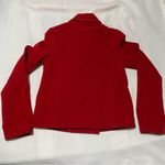 Abercrombie & Fitch  Authentic East Coast Vintage Wool Pea Coat Red Sz S Photo 4