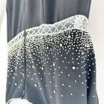 Avanti Designs Womens VTG 90s Rhinestone Beaded Cocktail Evening Dress Size 12 Photo 9