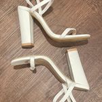 White Heels Size 6 Photo 1