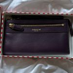 Coach Purple Wristlet Photo 0