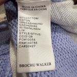 Brochu Walker  Corbin Crew Neck Layered Sweater Cotton Cashmere Linen Small Photo 4