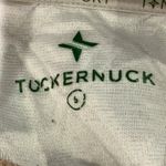 Tuckernuck  Cream and Tan Puff Sleeve Sweater Photo 3