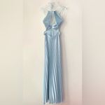 ALC Frank A.L.C Moira Satin Pleated Maxi Dress 2 Photo 8