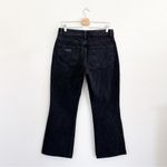 Ganni Betzy High Rise Black Flared Jeans Size 31 Photo 4