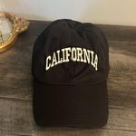 SheIn Letter Embroidery California Gold and Black Baseball Cap Photo 1