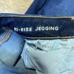 American Eagle Womens Size 10 Blue Hi-Rise Jegging Super Stretch Jeans Denim Photo 8