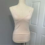 No Boundaries  Light Pink Lace Camisole Photo 1