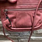 B. Makowsky Crossbody Bag Leather Mauve Pink Photo 7