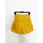 Free People  Movement The Way Home Shorts Size Large High Waisted Active Gold Photo 11