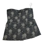 Tuckernuck NWT  Marnie floral top midnight posie Sz M black cream Photo 3