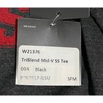 Nike NWT Women's Illinois State Redbirds Short Sleeve V-neck Tee Black M Medium Photo 4